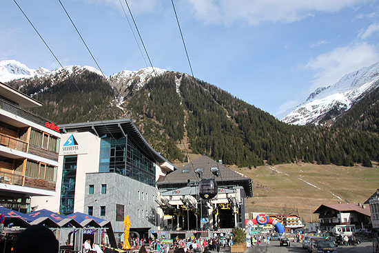 Silvretta Bahn Anfang April 2010 (©Foto:MartiN Schmitz)